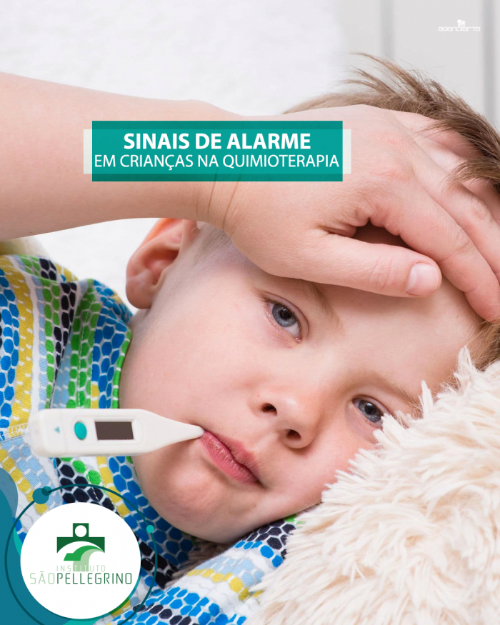 Sinais de alarme em crianças na quimioterapia