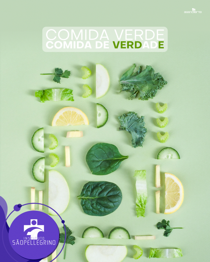 Comida verde, comida de verdade