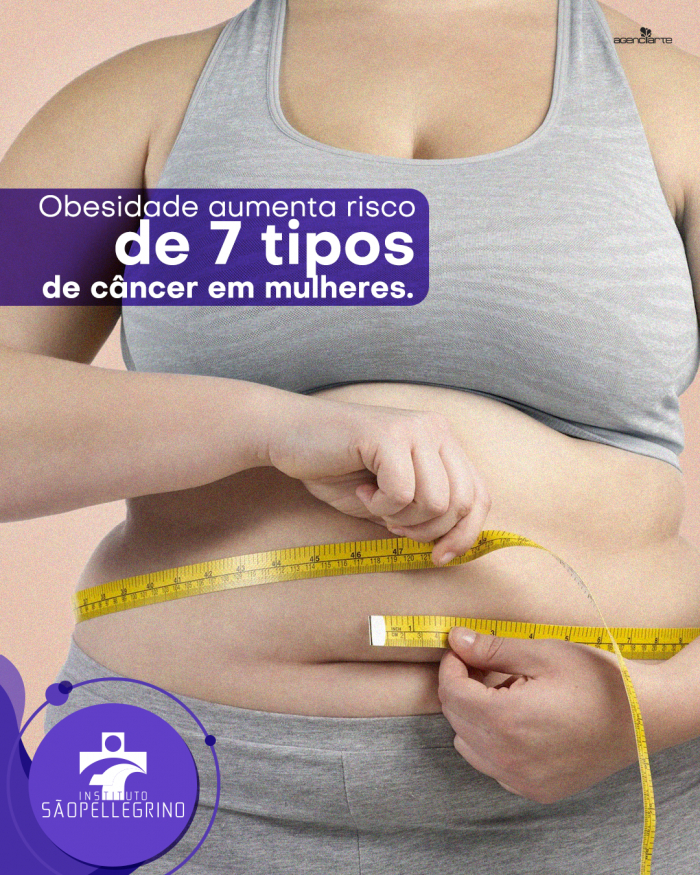 Obesidade aumenta risco de 7 tipos de câncer em mulheres
