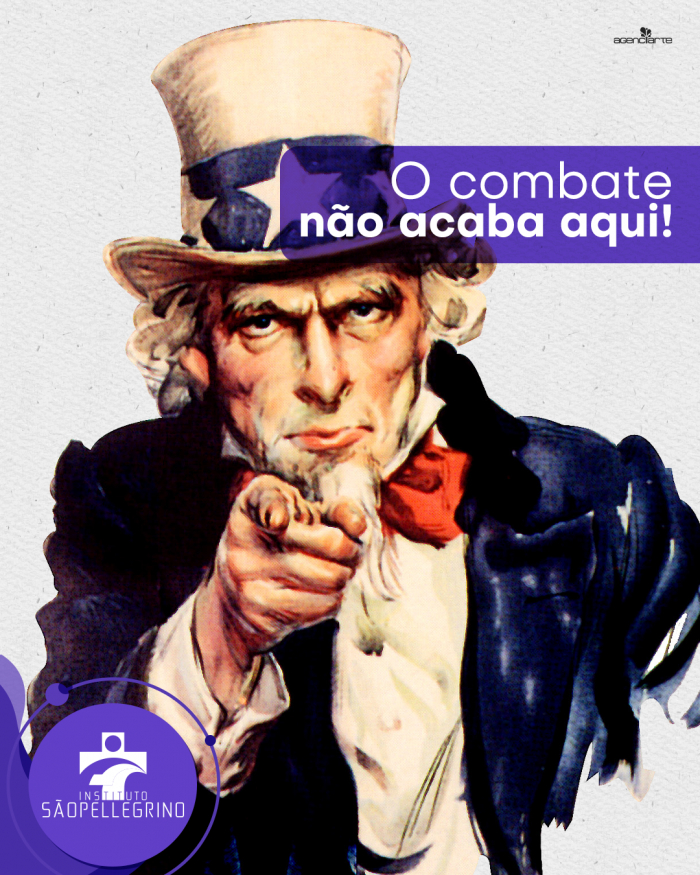 O combate não acaba aqui!