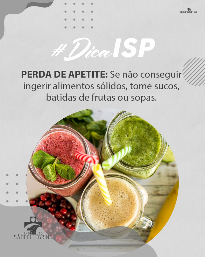 Dicas ISP: Perda de Apetite